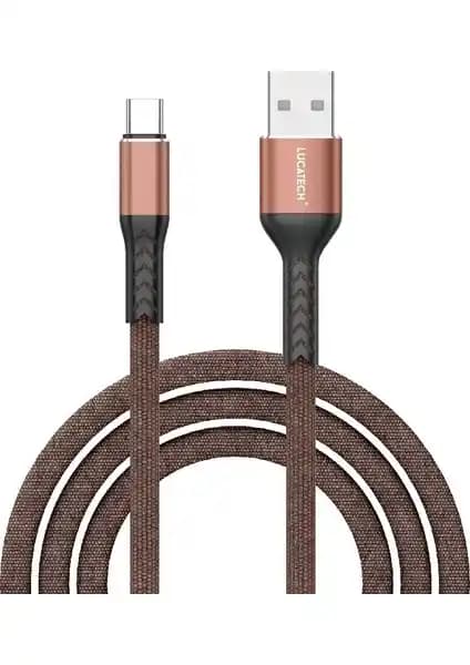 Lucatech Apple iPhone 15 Pro Uyumlu Dayanıklı USB Type-C Hızlı Şarj ve Veri Kablosu