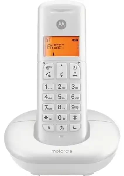 Motorola E201 Handsfree Dect Telsiz Telefon: Gelişmiş Özellikleriyle Pratik ve Güvenilir İletişim Çözümü