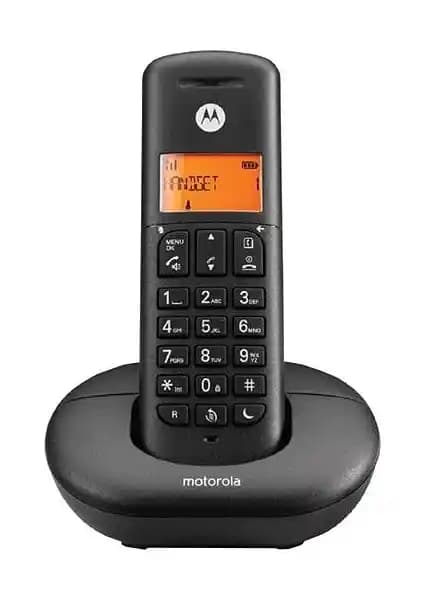 Motorola E201 Kablosuz Telsiz Telefon: Yüksek Ses Kalitesi ve Uzun Pil Ömrü ile Güvenilir İletişim