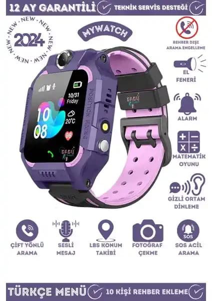 My Watch Q19 LBS Konumlu Akıllı Çocuk Takip Saati Güvenlik ve Teknolojik Özellikler