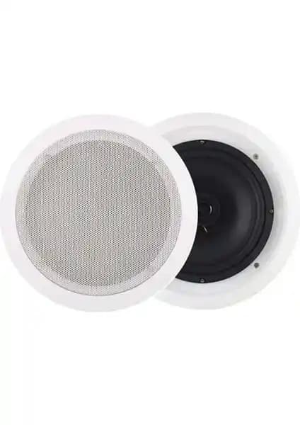 Nemere König K-9 20 cm Trafolu Alçıpan Tavan Hoparlörü Profesyonel ve Ev Kullanımı İçin