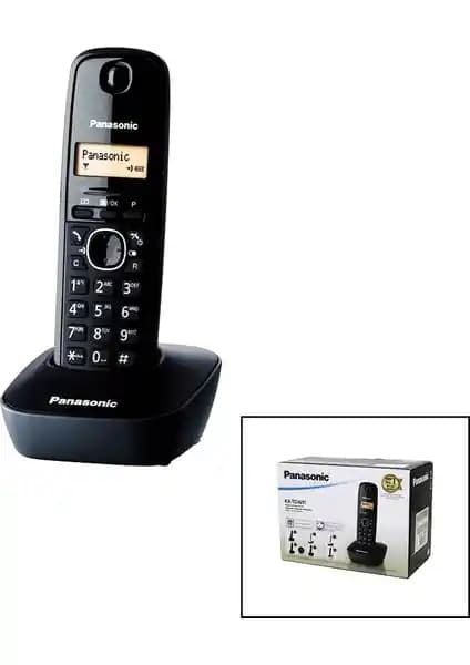 Panasonic KX-TG1611 Siyah Kablosuz Dijital Telefonu Günlük İletişim İçin Uygun Bir Çözüm
