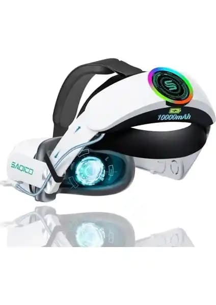 Saqico Oculus Quest 2 Kafa Bandı: Uzun Pil Ömrü ve Konforlu Tasarım