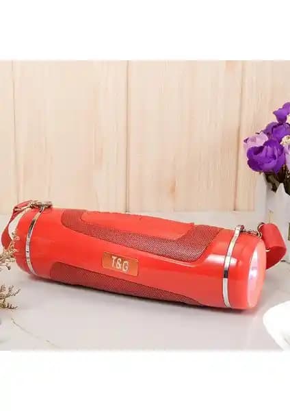 T&G TG601 Kablosuz Bluetooth 5.0 Hoparlör ve El Feneri ile Çok Yönlü Ses ve Işık Deneyimi