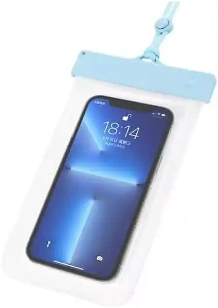 Turkuaz Dijital Pazarlama Su Geçirmez Telefon Kılıfı Deniz ve Havuz Kullanımı İçin Güvenilir Çözüm