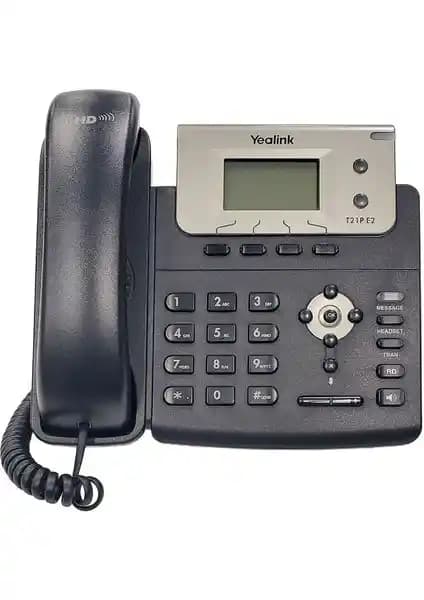 Yealink SIP-T21P E2 Ofis İletişimi İçin Gelişmiş ve Ekonomik IP Telefon Çözümü