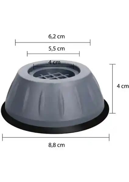 Çamaşır Makinesi Titreşim Önleyici Kaydırmaz ve Yükseltici 4’lü Setleri Karşılaştırması