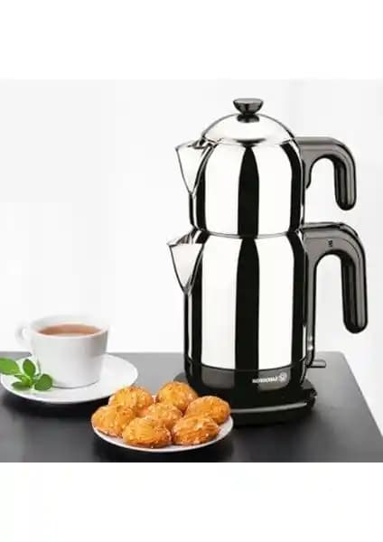 Korkmaz A369 Demtez InoxSiyah vs Schafer Optimal Plus Çay Makinesi Karşılaştırması