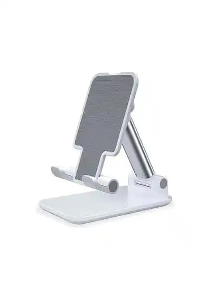 Asfal İki Kademe Ayarlanabilir Katlanabilir Tablet ve Telefon Tutucusu – Masaüstü Standı