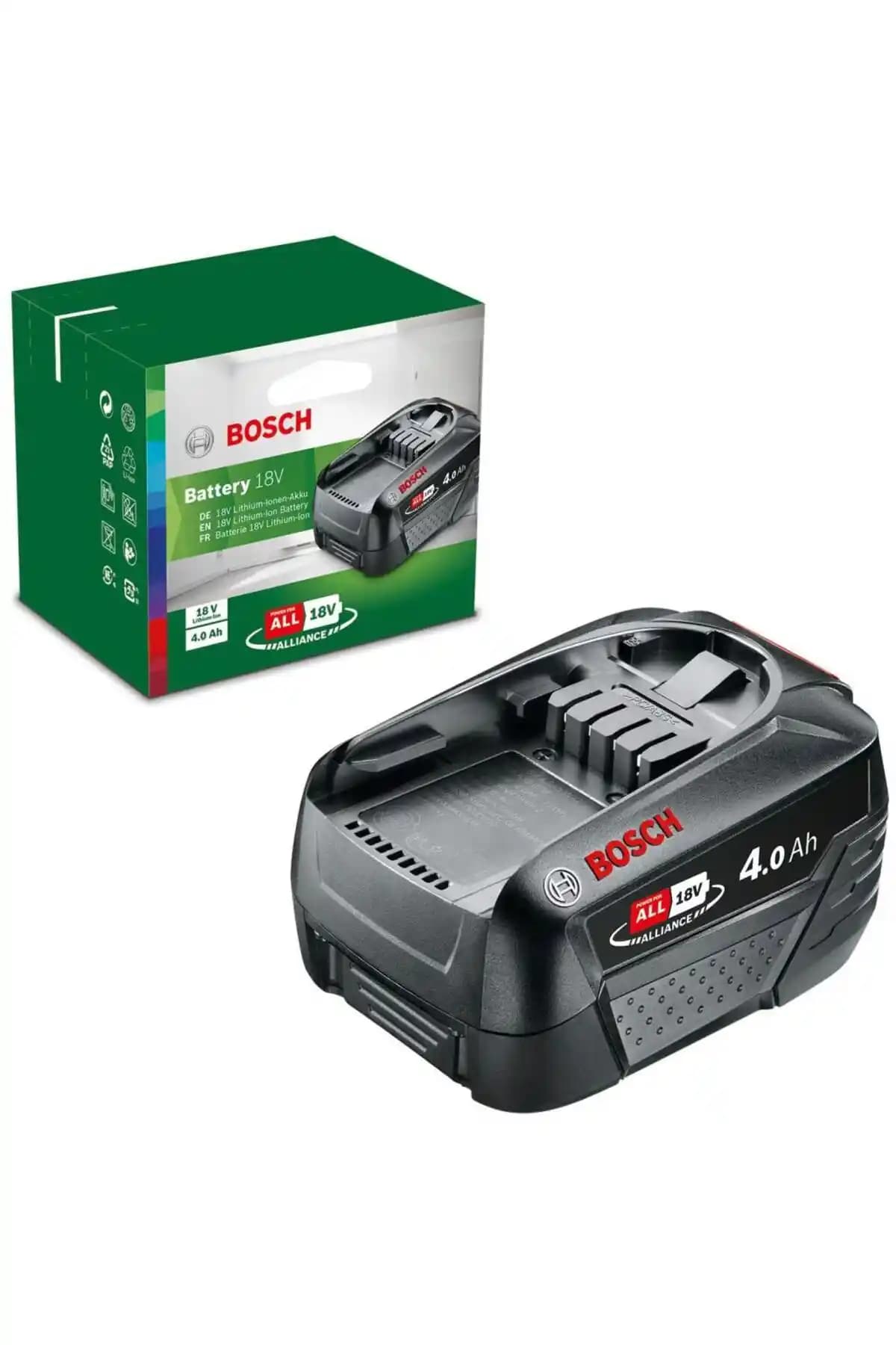 Bosch 18V 4Ah PBA Akü Paketi W-C: Power for All Uyumlu Batarya ve Taşınabilir Performans