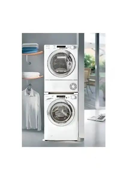 Care+Protect Çamaşır ve Kurutma Makineleri İçin İstifleme Kiti: Uyum ve Montaj Bilgileri