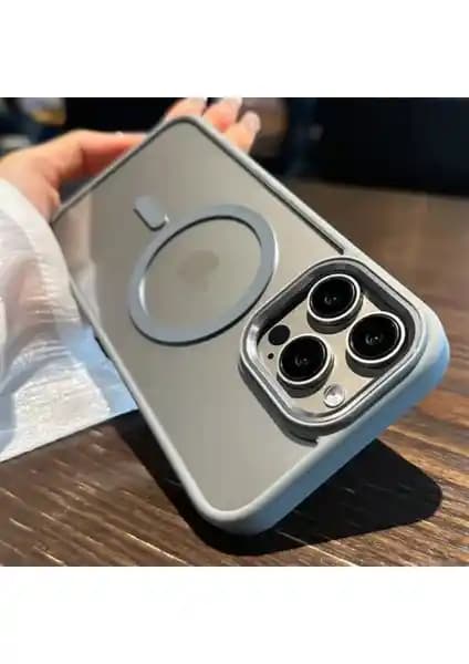 Dexmon iPhone 15 Pro Max için Şeffaf Arka ve MagSafe Desteğiyle Kapsamlı Koruma Sunan Kılıf