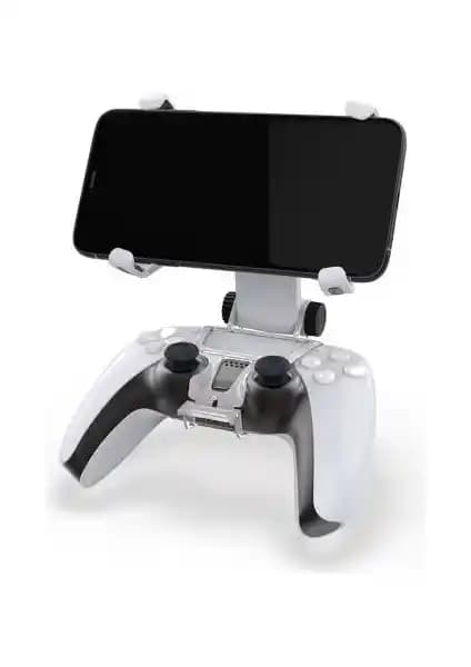 Dobe PS5 Telefon Tutucu Stand: PS5 Denetleyicisiyle Telefonu Güvenli ve Dengeli Kullanım