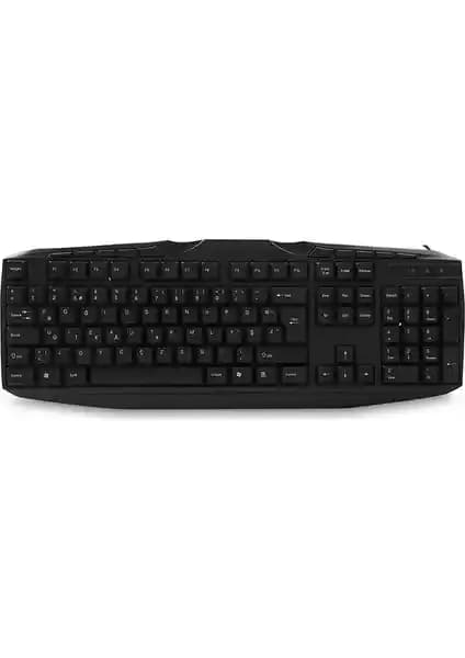 Everest KB-250F Türkçe F Dizilimli USB Klavye: Mekanik Hissi Yakın Yazı Deneyimi