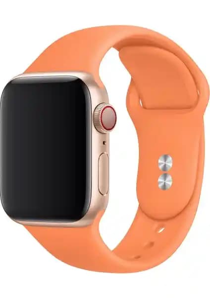 HappyCase 40 mm Silikon Kordon: Apple Watch M Boyut Uyumlu, Konforlu ve Şık Tasarım