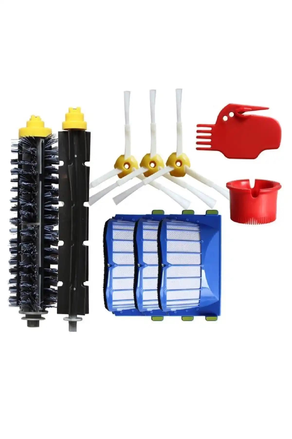 iRobot Roomba 600 Serisi Yedek Parça Seti: HEPA Filtre, Fırça ve Tavsiye Uyum Bilgileri