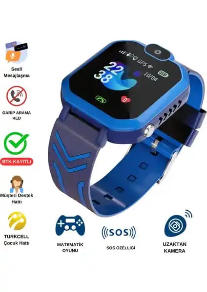 Jetzu Akıllı Çocuk Saati: BTK kayıtlı SIM kartlı güvenli iletişim ve konum takibi