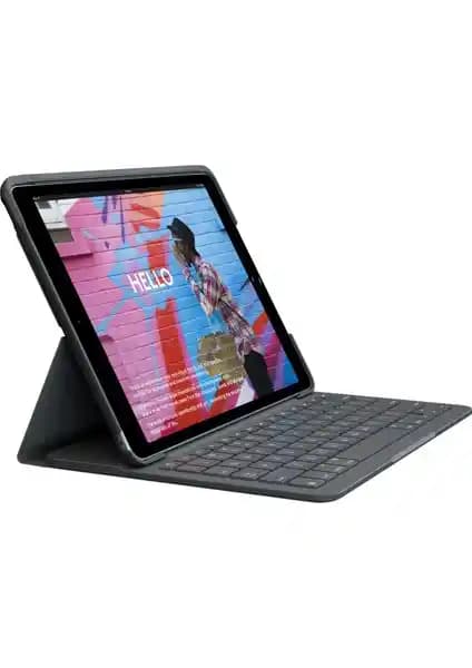 Logitech Slim Folio iPad 10.2 için Klavyeli Kılıf: Şık Tasarım ve Yazım Verimliliği