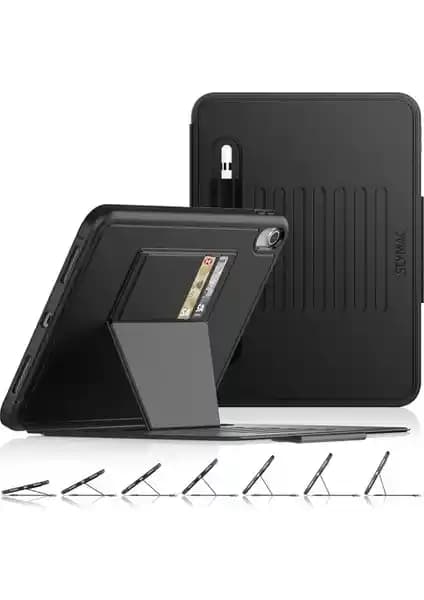 MobaxAksesuar PU Deri Kılıfı: iPad 11. Nesil A16 ve 10. Nesil 10.9 için uyumlu tasarım