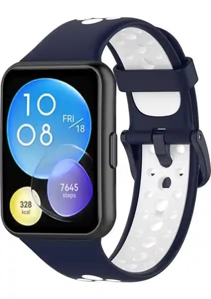 Nezih Case Huawei Watch Fit 2 Uyumlu Spor Delikli Silikon Kordon: Özellikler