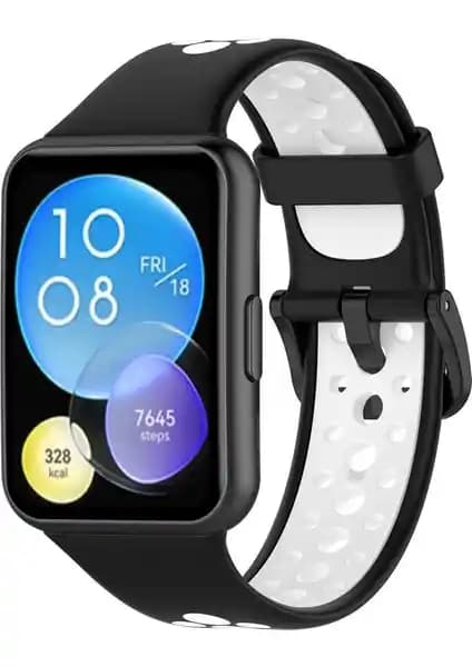 Nezih Case için Huawei Watch Fit 2 Uyumlu Spor Delikli Silikon Kordon Özellikleri