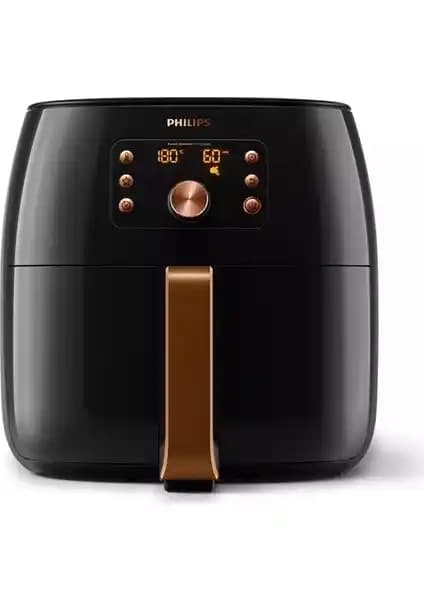 Philips Premium Airfryer XXL 6 L Yağsız Pişirme: Büyük Kapasiteli Tek Hazneli Fritöz