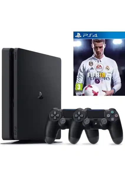 PS4 Slim 500GB FIFA 18 Paketi: Türkçe Menü ve Çoklu Oyun Deneyimi İçin Net Bilgilendirme