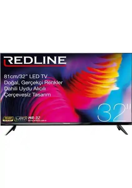 Redline MR-32: 32 inç LED ekranlı, dahili uydu alıcılı HD televizyon incelemesi