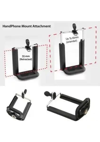 Telefon Tutucu ile Tripod Uyumunda Profesyonel Görüntüler İçin Dengeli ve Kolay Çekim