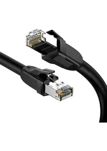 Ugreen CAT8 S/FTP Ethernet Kablosu 10 Metre: 25 Gbps Hız ve Düşük Parazitli Ağ Çözümü