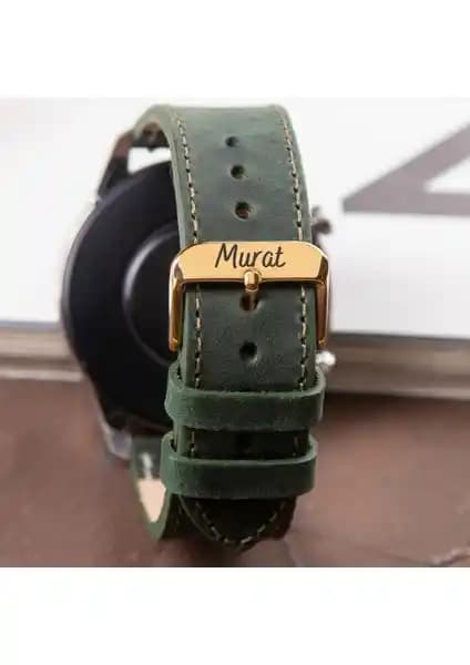 Vagave Huawei Watch Uyumlu Deri Kordon: El İşçiliği ve Kolay Değişim ile Şık Nylon Değil