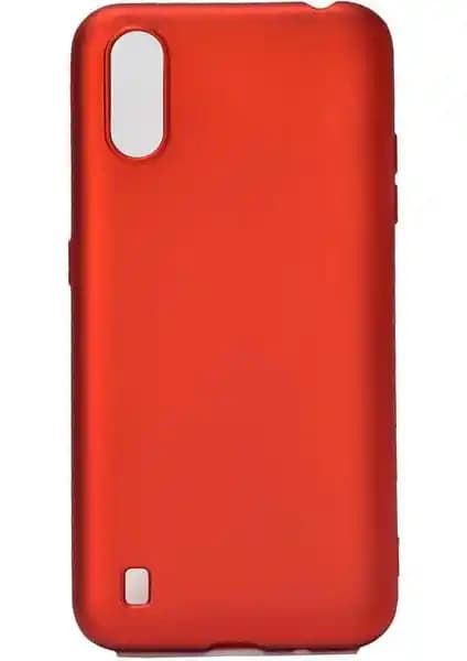 Voyo Silikon Kılıfı Galaxy A01 için Ultra İnce Tasarımda Maksimum Koruma ve Stil