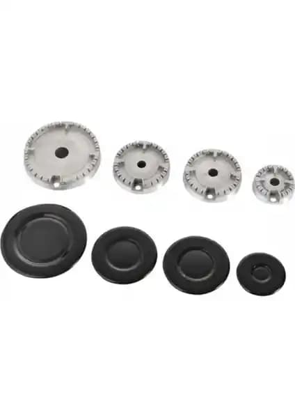 VRL Sabaf 4'lü Fırınlı Ocak Seti: Dayanıklı Metal Gövde, Evrensel Uyum ve Kolay Montaj