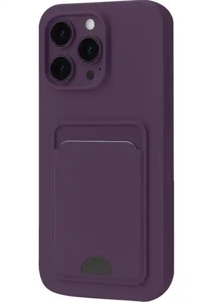 Wowacs iPhone 16 Pro Uyumlu Arka Kamera Korumalı Silikon Kartlıklı Kılıf Özellikleri