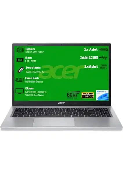 Acer Aspire 3 ve Asus Vivobook 15 Dizüstü Bilgisayarlarının Karşılaştırması