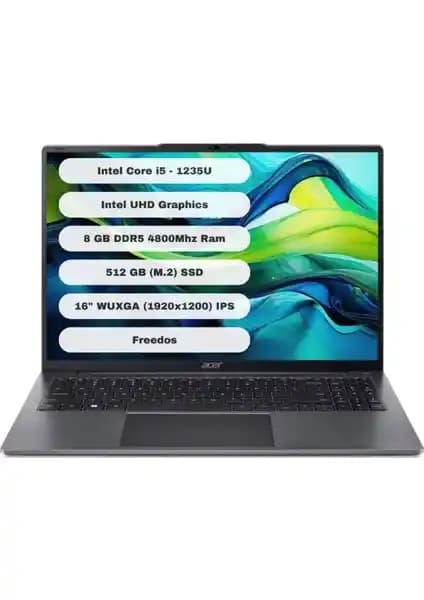 Acer Aspire Lite AL16-51P ve HP 250 G10 Karşılaştırması: Performans ve Özellikler Analizi