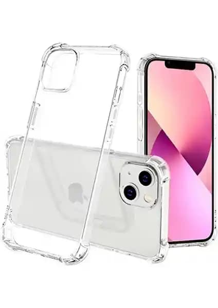 Apple iPhone 13 için Airbag teknolojili dayanıklı silikon kılıfı şık ve koruyucu tasarım