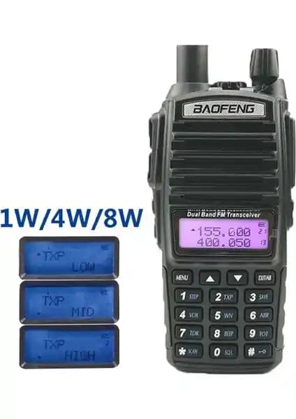 Baofeng UV-82 El Telsizi: Yüksek Performans ve Çok Yönlü Özelliklerle Güçlü İletişim Cihazı