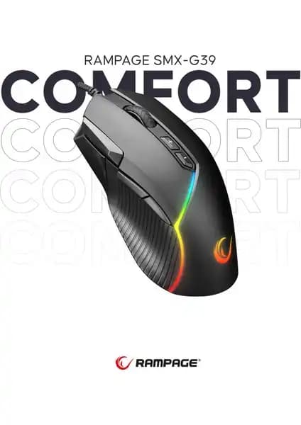 Claw's Crossfire Air V1 ve Rampage SMX-G39 Karşılaştırması: Hangi Oyuncu Mouse'u Daha İyi 2