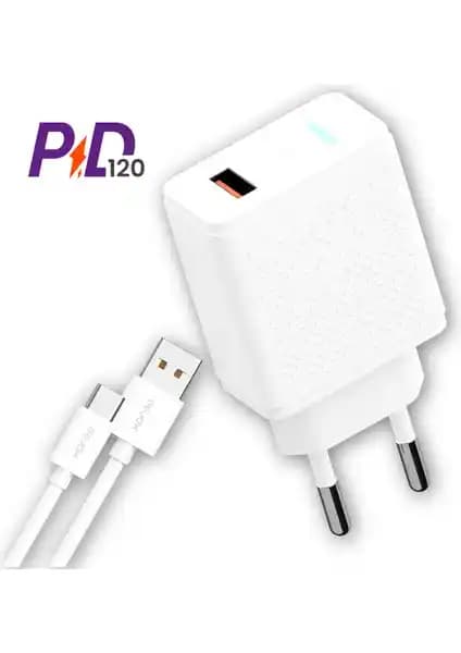 Genax 120W Turbo Type-C Şarj Seti ile Hızlı ve Güvenli Şarj Deneyimi