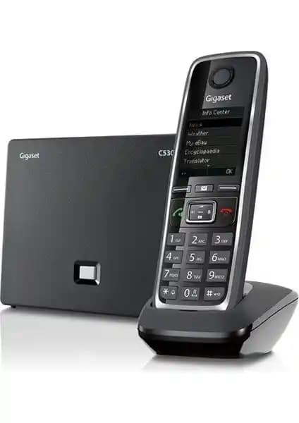 Gigaset C530 IP DECT Telefonu: Çoklu Bağlantı ve Kullanım Kolaylığı Sunan Modern Telefon