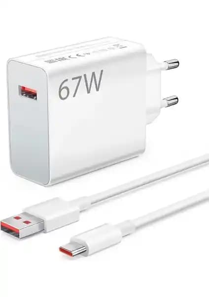 GLOBTEL Type-C 67 Watt Turbo Hızlı Şarj Aleti ile Hız ve Gücü Keşfedin