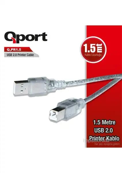 Hq Speed USB 2.0 ve Qport PR 1.5 Yazıcı Kablosu Karşılaştırması 2