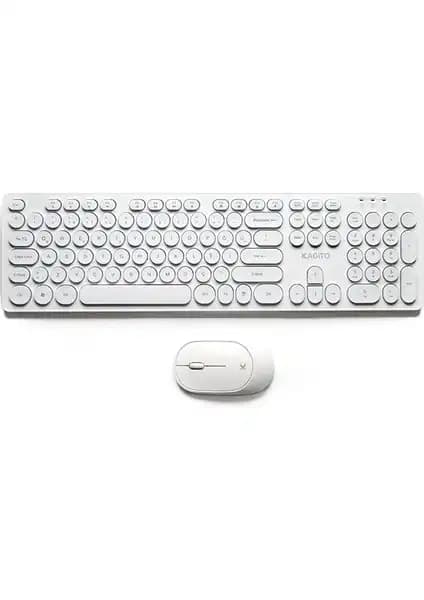 Kagito Retro ve Lecoo KW204 Kablosuz Klavye ve Mouse Setleri Karşılaştırması 1