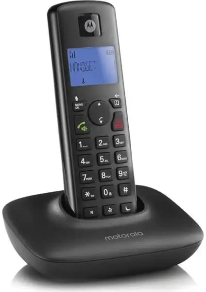 Motorola T-401 Kablosuz DECT Telefonu: Estetik ve Dayanıklı İletişim Çözümü