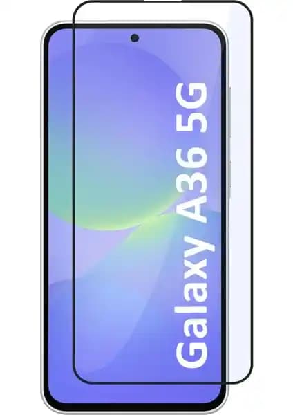 Samsung Galaxy A36 5G için yüksek dayanıklı 5D tam kaplama kırılmaz ekran koruyucu
