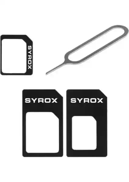 Syrox Kit Sim Kartı Aparatları: Mobil Uyumluluk ve Kullanım Kolaylığı Sağlayan Çözümler