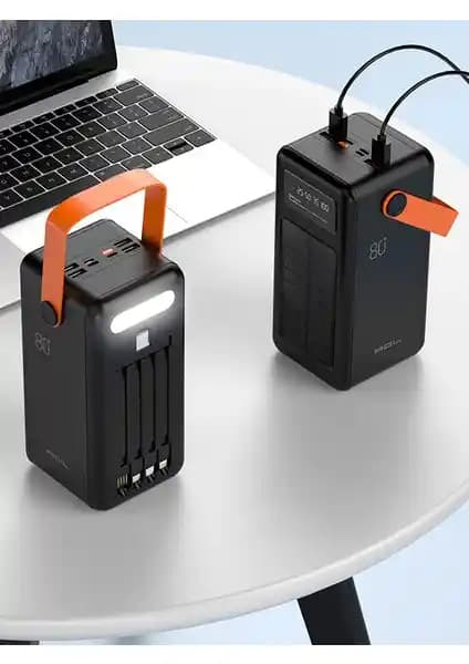 Acl Pw-53 80.000mAh Solar Powerbank Yüksek Kapasiteli Sürdürülebilir Enerji Çözümü