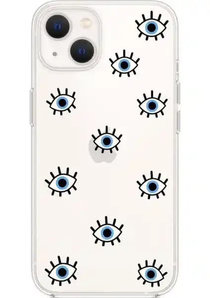 Apple iPhone 13 için Nazar Gözler Desenli Şeffaf Silikon Kılıf Ürün Özellikleri ve Koruma Seviyesi