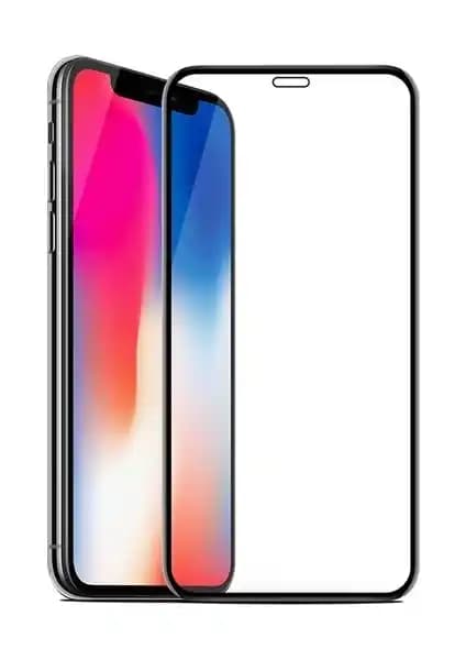 Apple iPhone X için 6D Temperli Cam Full Ekran Koruyucu Güçlü ve Estetik Koruma Sağlar